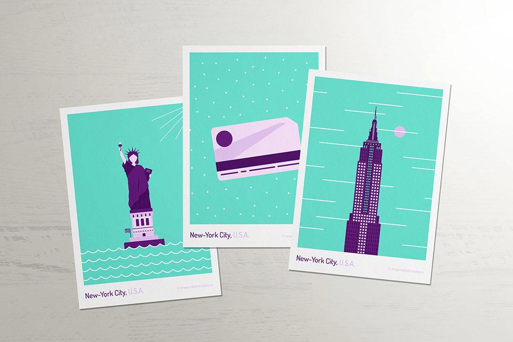 Cartes postales New-York